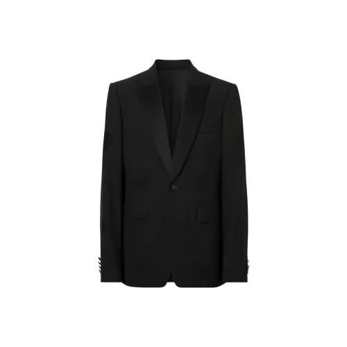 Burberry SS23 Бизнес-костюм Пальто Мужской Черный