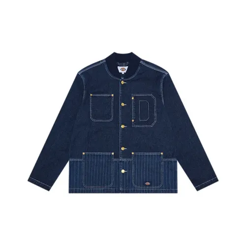 Dickies Индиго Унисекс Джинсовые Куртки