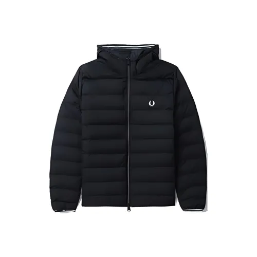 FRED PERRY Черные Мужские Куртки