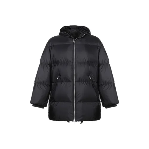 PRADA Мужские черные пуховики