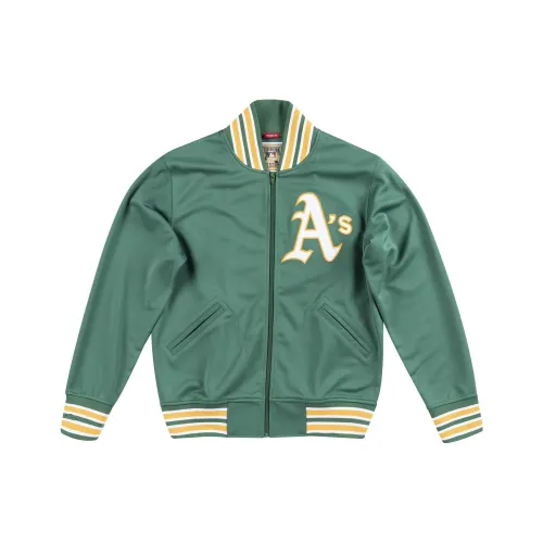 Mitchell Ness Зеленые Мужские Куртки