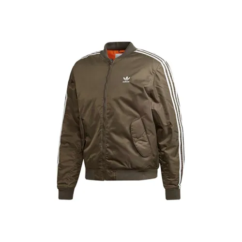 Adidas Originals Хлопковый пуховик Зимний Мужской Ветвистый Умбра