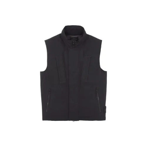 STONE ISLAND Черные Унисекс Жилеты