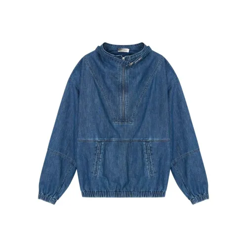 ISABEL MARANT Синий Мужской Джинсовые куртки