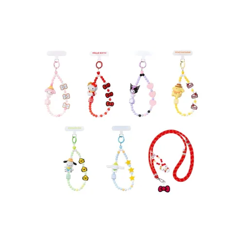 TOP TOY Sanrio Characters Sunny Camping Collection Мобильный телефон Цепочка Слепые коробки Один Blind Коробка