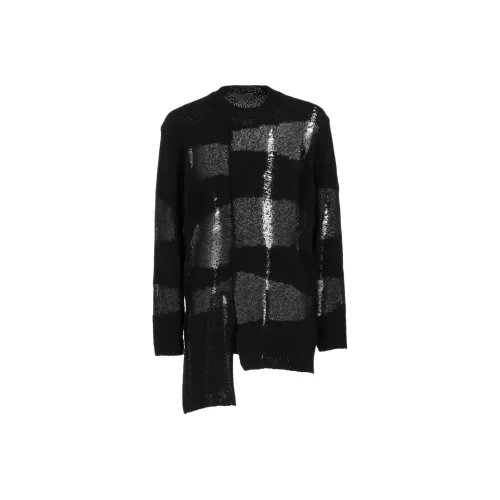 Yohji Yamamoto Pour Homme SS25 Трикотаж Мужской Черный