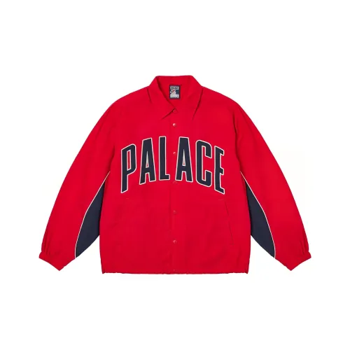 PALACE SS24 ARCHWAY COACH JACKET Куртки Пальто Унисекс Настоящий красный