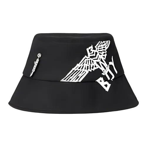 Boy London Cotton Bucket Hats Унисекс Черный