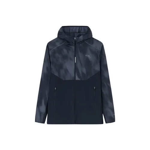 ANTA RUNNING Collection Куртка Мужская Основная Черная