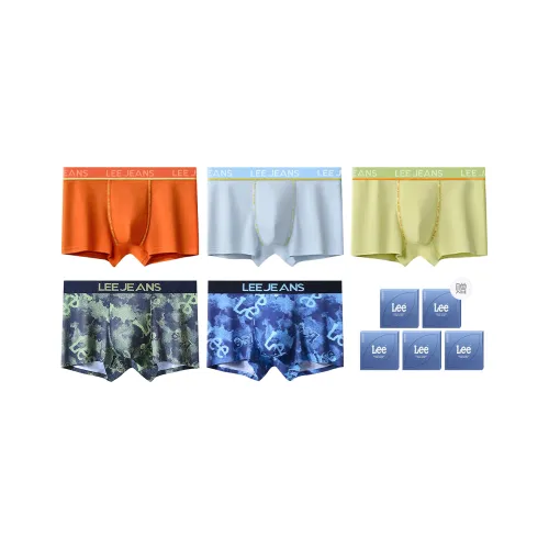 Ли совместный модель Brilliant Трусы Мужские Коробка 5 упаковок