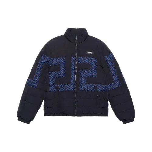 VERSACE Пуховик Мужской Черный