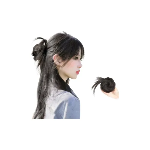 QIYEXUE Заколка-краб с пером курицы цветочный дизайн стиль цветочной почки парики