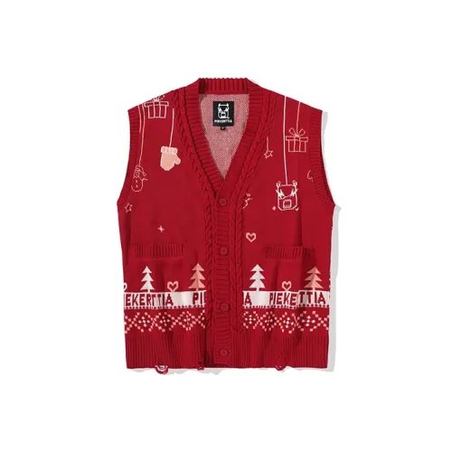 LAMLICKA Красный Унисекс Жилеты