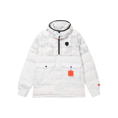 Nike Пуховик Зимний Мужской Белый