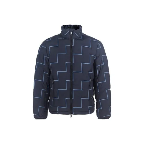 ARMANI EXCHANGE Темно-синие мужские куртки