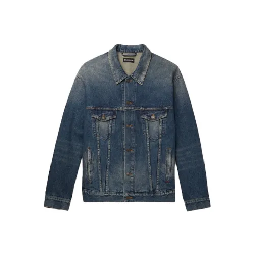 Balenciaga Denim Jacket Regular Fit Men's Denim Blue Бренд Balenciaga материал деним куртка стандартный крой мужской цвет джинсовый синий