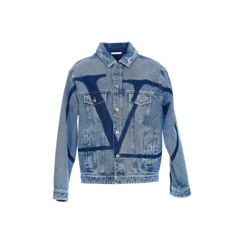 Valentino SS22 Denim Jacket Men's Blue