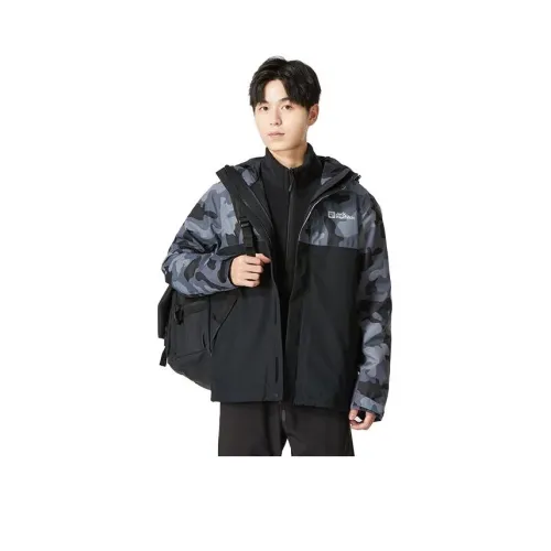 Jack Wolfskin Водонепроницаемый Ветрозащитный Устойчивый к истиранию Термический Водоотталкивающий ветровка Мужской