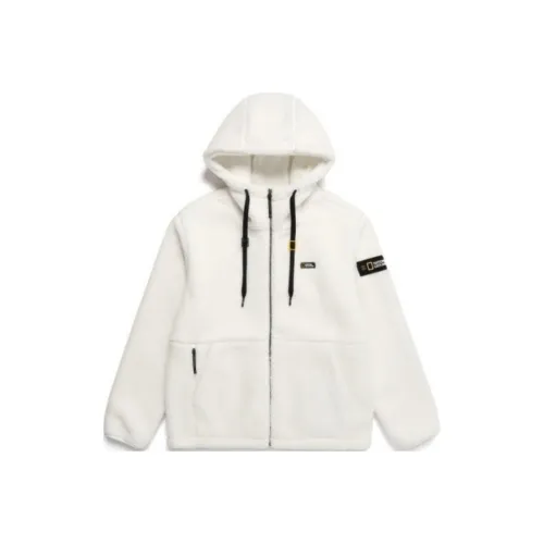 NATIONAL GEOGRAPHIC Куртки и Пальто Унисекс Белый