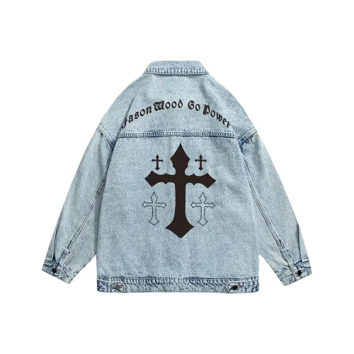 JASONWOOD Loose Fit Denim Jacket Unisex