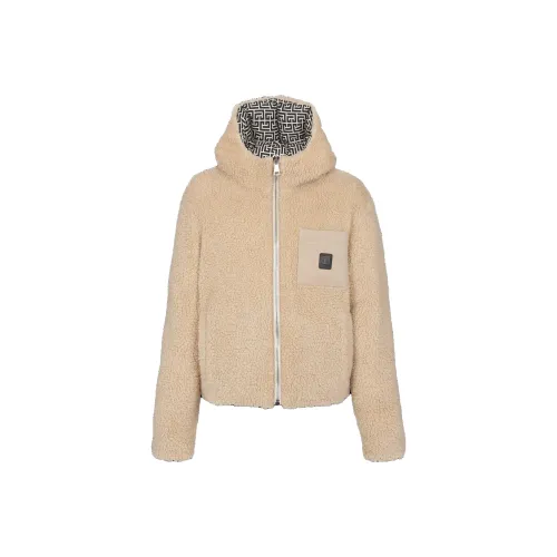 BALMAIN Куртки и Пальто Мужской Коричневый