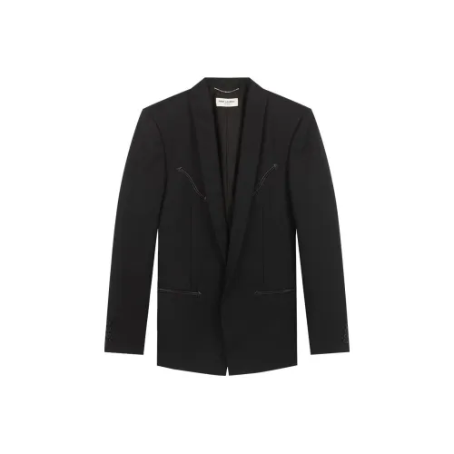 SAINT LAURENT Бизнес-костюм мужской черный