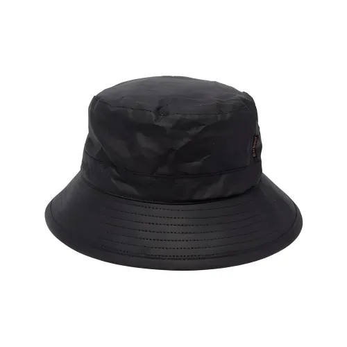 BARBOUR Cotton Bucket Hats Черный Мужской