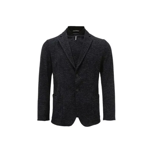 EMPORIO ARMANI Бизнес-костюм Пальто Мужской Синий