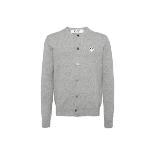 CDG Play Трикотаж Унисекс Light Серый