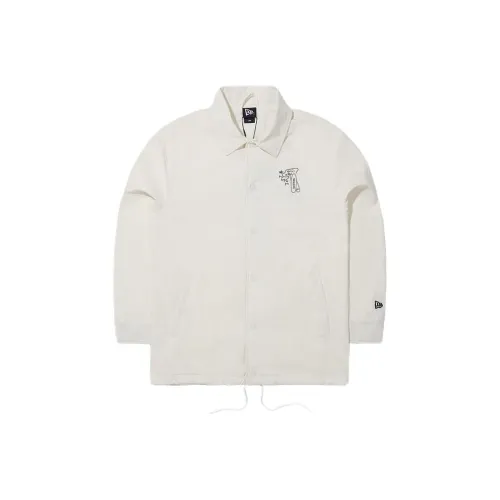 New Era Слоновая кость Унисекс Куртки