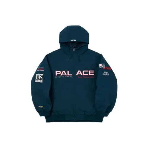 Дворцовый темно-синий унисекс объемные куртки (пуфы)