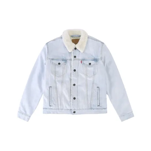 Levi's Denim Куртка Мужская Светло-Синяя