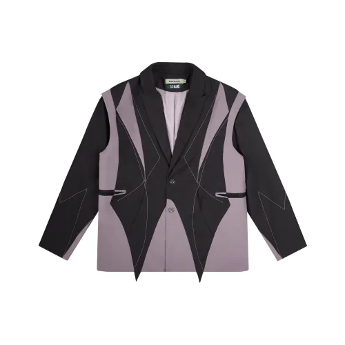 BLIND402 Темно-серый Унисекс Офисные костюмы