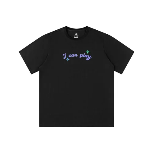 PEAK Черная унисекс футболка