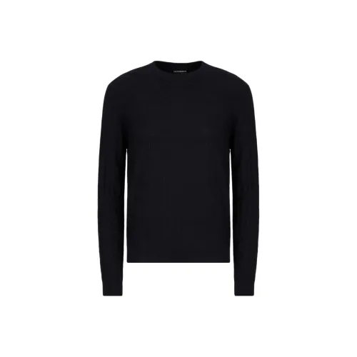 EMPORIO ARMANI Трикотаж Мужской Морской Синий