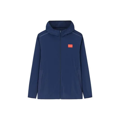 Anta Champion All Weather Series Куртка Мужская Темно-синяя