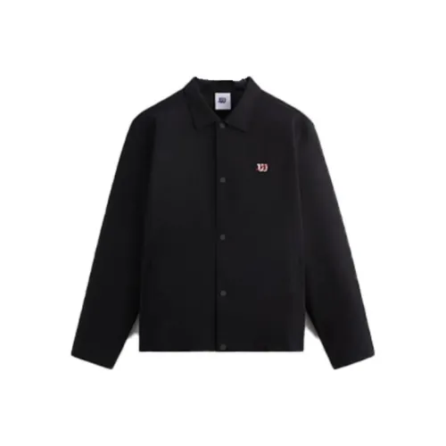 KITH Collaboration X Wilson Co Branded Series Куртки и Пальто Мужские Черные