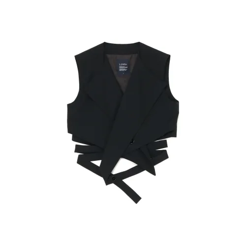 Yohji Yamamoto Черные Унисекс Жилеты