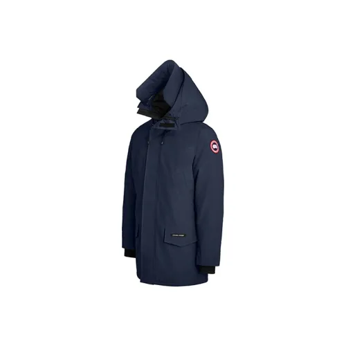 Canada Goose Langford Series FW21 Пуховик Parka Пальто Мужской Ocean Blue