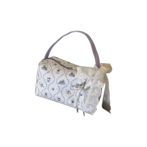 ALOENEY Полиэстер Косметичка Женская Фиолетовая Кролик