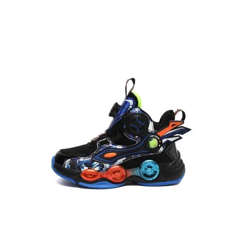 Casillon Износостойкий Дышащий Легкий Амортизация Низкий Топ Детская Беговая Обувь Черный Синий Детский