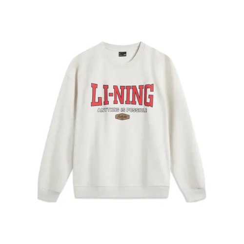 LINING Sports Life Collection Толстовка Унисекс Фотиния Текстура Серый