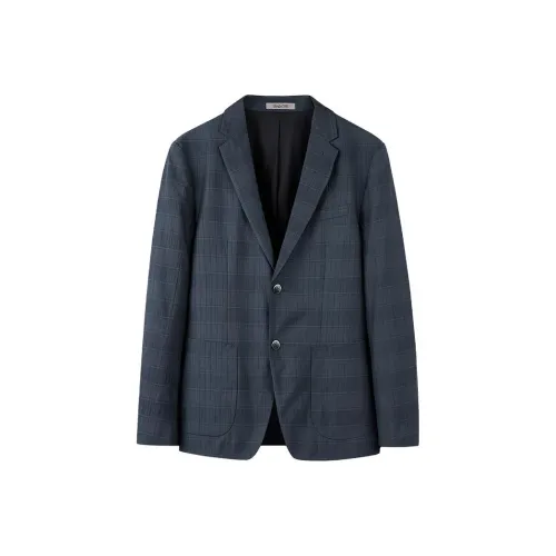 EDENBO Мужской деловой костюм серого цвета