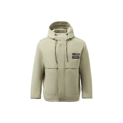 LINING Training Series Пуховик Мужской Зеленый