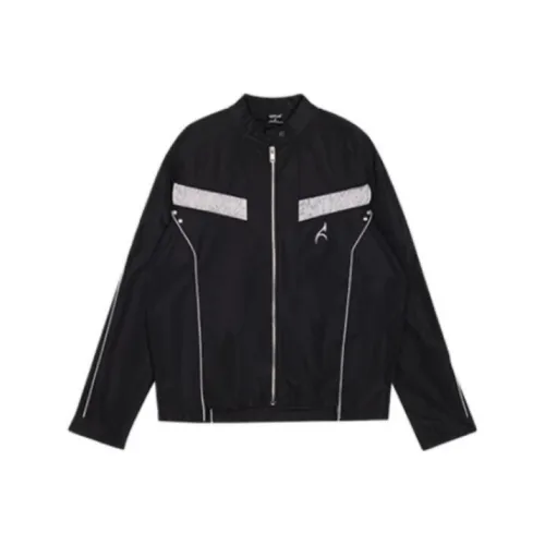 0 CROWORLD Черная Унисекс Куртка