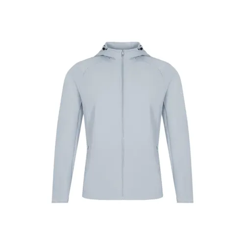 Mizuno ESSENTIAL series Гонконг Туманно-серый Мужские Куртки