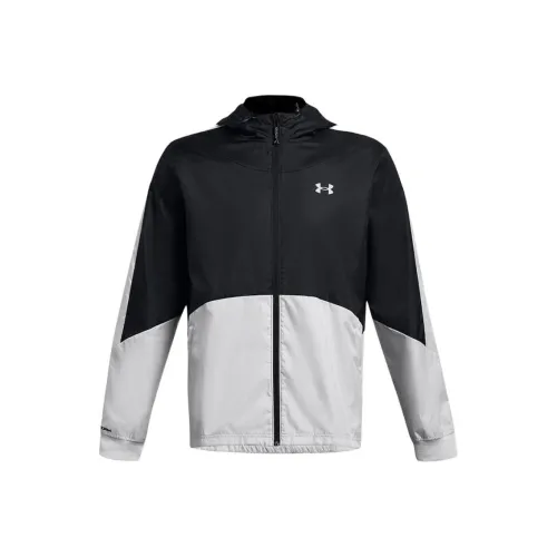 Under Armour Куртки и Пальто Мужские Серебристый Черный Многоцветный