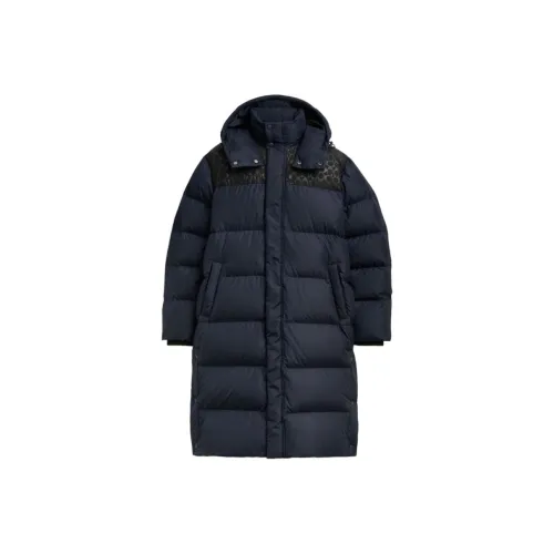 COACH FW24 Пуховик Мужской Синий