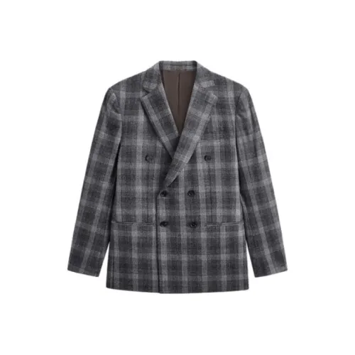 GXG Бизнес-костюм мужской черный серый