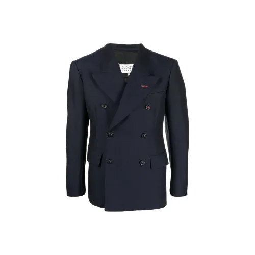 Maison Margiela FW22 Бизнес-костюм Унисекс Морской Синий